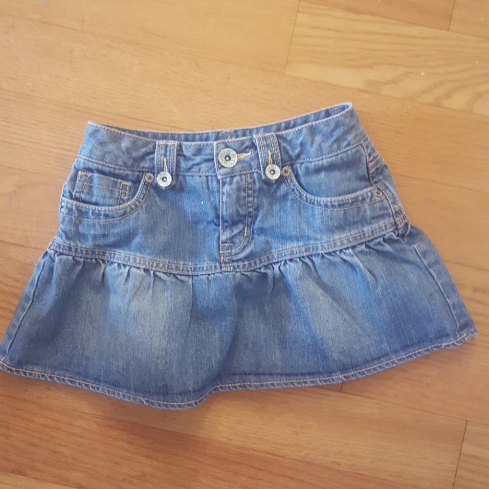 Girl Size 8 Denim Justice Skirt